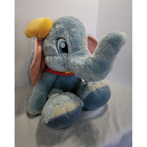 Disney Theme Parks Authentic Extra Large 20" Dumbo The Flying Elephant Plush Toy - Picture 1 of 6